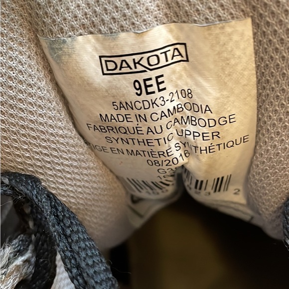 Dakota men’s work shoes with steel cap - Picture 5 of 5